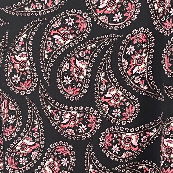 Lularoe Long Line Paisley Kimono Darker Colors XL - Picture 2 of 7